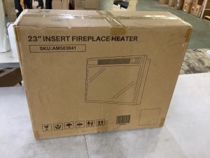 23" Insert Fireplace Heater 