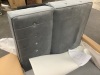 64" Mid-Century Modern Velvet Convertible Futon Sofa Bed - 4