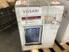 Vissani 23.4 in. 50 Bottle, 154 Can, Wine and Beverage Cooler with Stainless Steel Door - 2