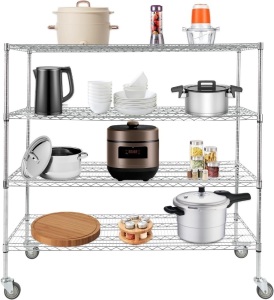 4 Tier Adjustable Storage Rack