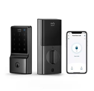 eufy Security Smart Lock Wi-Fi with 5-in-1 Ways to Unlock by Mobile App, Keypad, Key, Apple Watch and Smart Assistants