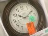 La Crosse Technology 12 in. Evelyn Brown Silent Sweeping Quartz Analog Wall Clock - 3