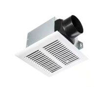 Hampton Bay&nbsp;80 CFM Ceiling Mount Room Side Installation Heavy-Duty Bathroom Exhaust Fan, ENERGY STAR