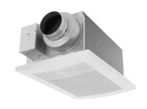 Panasonic Whisper Cozy DC 80/110 CFM Pick-A-Flow Ceiling Bathroom Exhaust Fan/Heater with Flex-Z-Fast Easy Install Bracket