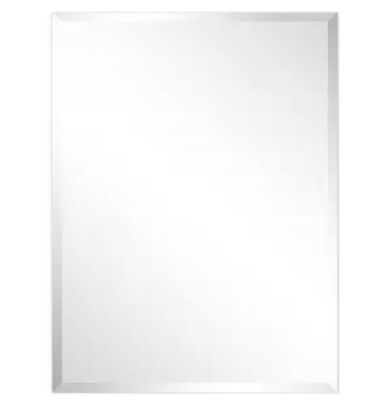 Empire Art Direct Frameless Beveled Prism Rectangle Wall Mirror 30 x 40