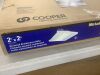 Metalux 2 ft. x 2 ft. 51-Watt Equivalent Integrated LED White Center Lens Troffer, 4000K Bright White - 3
