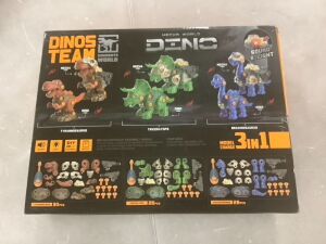 Dinobots World Take Apart Light and Sound Dino 3-in-1 Model