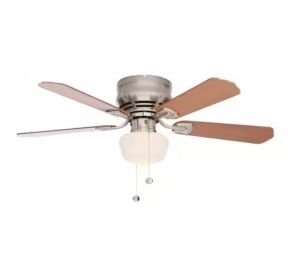 Middleton 42 in. LED Indoor Brushed Nickel Ceiling Fan with Light Kit