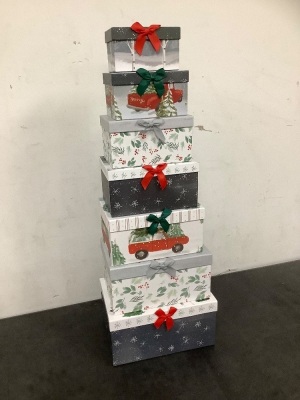 Christmas Boxes (Set of 7)