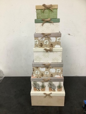 Christmas Boxes (Set of 7)