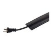 Commercial Electric 15 ft. PVC Floor Cord Protector in Black