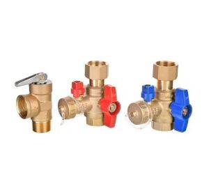 Rheem Brass Service Valves for Tankless Water Heaters