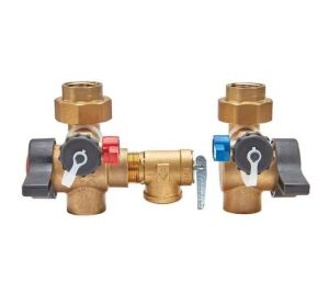 Watts 3/4 in. Lead Free Copper Silicon Alloy Body Tankless Water Heater Valve Set with VersaFit Technology