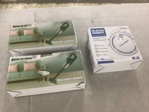 Lot of (3) Small Vacuums 