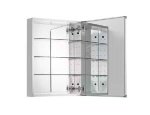 Glacier Bay 20 in. W x 26 in. H Rectangular Medicine Cabinet with Mirror