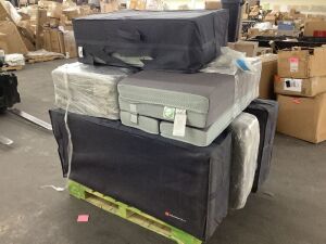 Lot of (6) Portable Folding Mattress Toppers