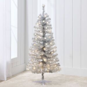 Prelit Colorful Mini Spruce Christmas Tree w/ LED Lights - 4ft