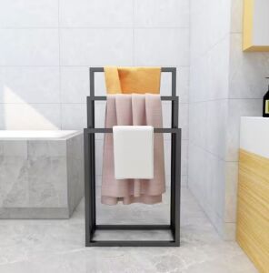 3 Tier Metal Freestanding Towel Rack 