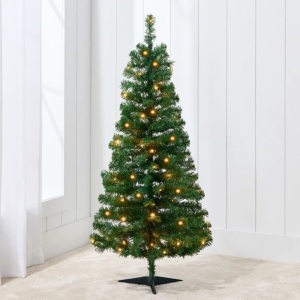 Prelit Colorful Mini Spruce Christmas Tree w/ LED Lights - 4ft