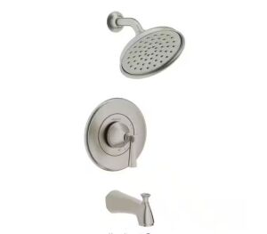 American Standard Rumson Single-Handle 1-Spray Tub and Shower Faucet with 1.8 GPM in Brushed Nickel Valve Included