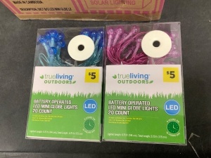 Box of Trueliving Outdoor Lights 6ct