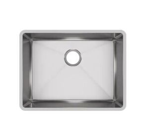 Elkay Crosstown 24 in. Undermount Single Bowl 18-Gauge Stainless Steel Kitchen Sink 