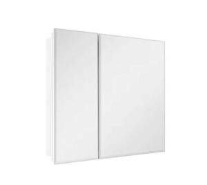 Glacier Bay 30 in. W x 26 in. H Rectangular Wood Composite Medicine Cabinet with Mirror