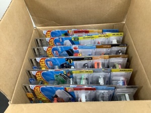 Box of Hot Wheels 72pc