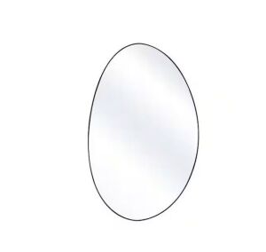 XRAMFY 20 in. W x 32 in. H Irregular Frameless MDF Modern Wall Mirror