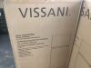 Vissani 4.5 cu. ft. 2-Door Mini Refrigerator in Black with Freezer - Damaged Left Bottom Corner  - 3