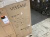 Vissani 4.5 cu. ft. 2-Door Mini Refrigerator in Black with Freezer - Damaged Left Bottom Corner  - 4