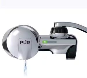 PUR PLUS Faucet Mount Filtration System & 3 Pack Water Filter Cartridges