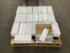 Pallet of (23) Cases Ivy Hill Tile Contempo Bright White Frosted 4 in. x 12 in. x 8 mm Glass Subway Tile, 115 Sq Ft Total - 2