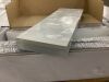 Pallet of (23) Cases Ivy Hill Tile Contempo Bright White Frosted 4 in. x 12 in. x 8 mm Glass Subway Tile, 115 Sq Ft Total - 3