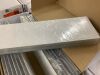 Pallet of (23) Cases Ivy Hill Tile Contempo Bright White Frosted 4 in. x 12 in. x 8 mm Glass Subway Tile, 115 Sq Ft Total - 8