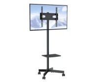 VEVOR&nbsp;TV Mount Stand for 23 - 60 in. TVs Height Adjustable Mobile TV Cart&nbsp;