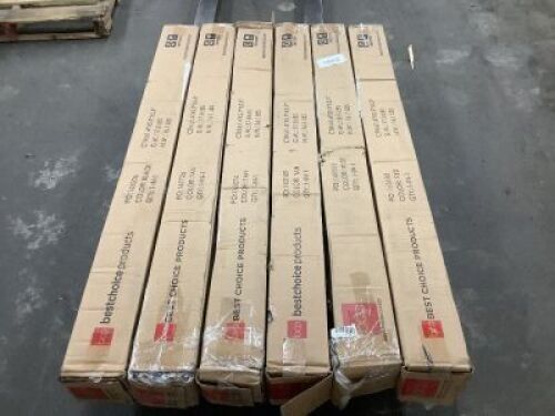 Lot of (6) 10' Solar LED Patio Umbrellas - Uninspected