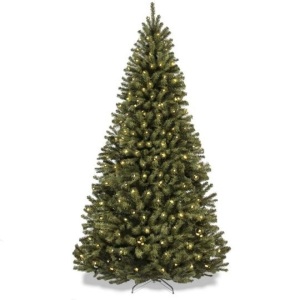 7.5 ft. Pre-Lit Artificial Spruce Christmas Tree w/ Incandescent Lights. Appears New