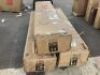 Lot of (3)&nbsp;2-Tier Square LED Cantilever Offset Umbrella w/ 360 Rotation, Base - 10x10ft - Uninspected - 3