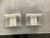 Lot of (2) Sharper Image Socket Shelf Cordless Wall Outlet Extender with 6-Outlets and 2 USB ports - 2