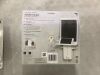Lot of (2) Sharper Image Socket Shelf Cordless Wall Outlet Extender with 6-Outlets and 2 USB ports - 3