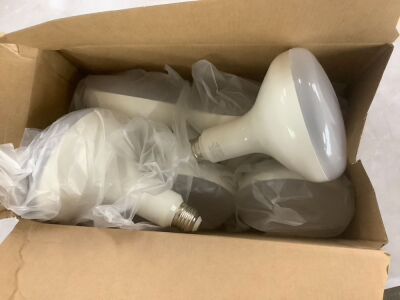 75-Watt Equivalent BR40 Dimmable LED Light Bulb 5000K Daylight, 6-Pack