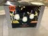Newhouse Lighting&nbsp;Outdoor 48 ft. Plug-In S14 Edison Bulb LED String Light with Wireless 265W Dimmer, Remote Control, Extra Bulb, Black - 2