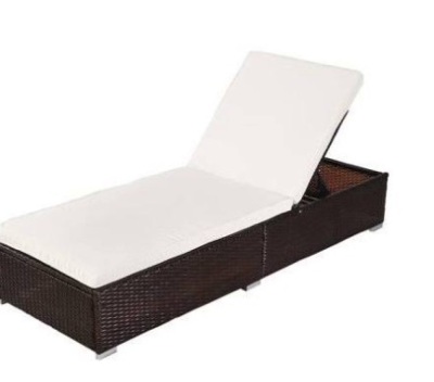 Oshion Wicker Lounge Chair, E-Comm Return