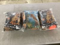 Lot of (3) Inflatable Dinosaur Costumes