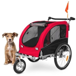 2-in-1 Pet Stroller and Trailer. NEW