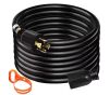 VEVOR 40 ft. Generator Extension Cord 30 Amp 125/250 Volt Generator Cord Generator Extension Cord with Twist Lock Connectors