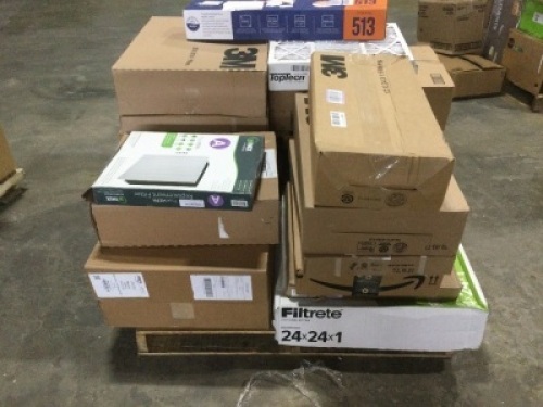 Pallet of Miscellaneous Air Filters&nbsp;