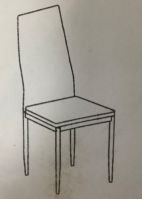 Dining Room Chairs, Set of 6, E-Comm Return, Sold As-is