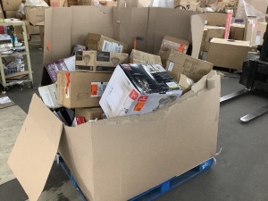 Pallet of Return Lighting & Electrical Items 